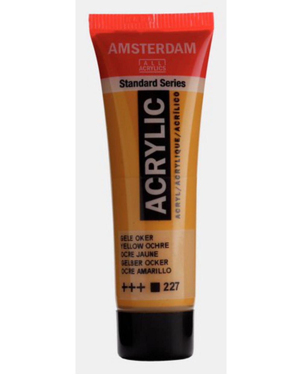 Amsterdam, Acrylic, Art & School, Paint, 20ml, 974510, Yellow Ochre